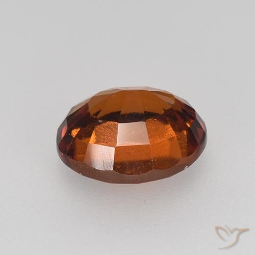 granada hessonita âmbar laranja Natural 2.36ct, oval, VS
