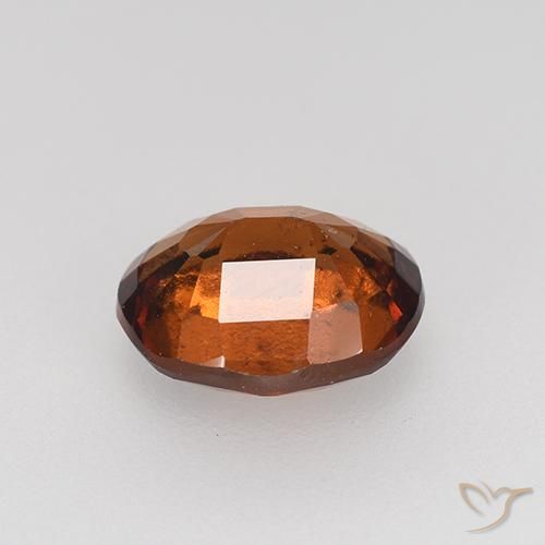 granada hessonita âmbar laranja Natural 2.43ct, oval, VS-SI