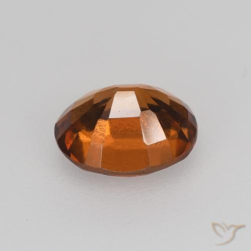 granada hessonita Laranja Profundo Natural 1.75ct, oval, VVS-VS