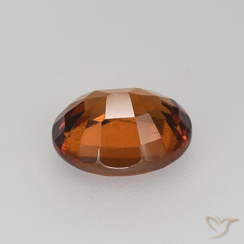 granada hessonita âmbar laranja Natural 1.83ct, oval, VVS-VS