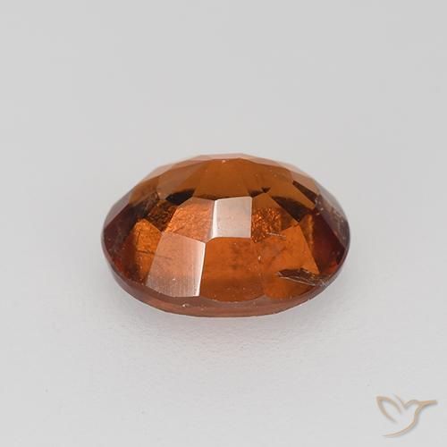 granada hessonita Laranja escuro Natural 1.90ct, oval, VS-SI