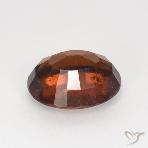 granada hessonita Vermelho escuro Natural 2.44ct, oval, VS-SI