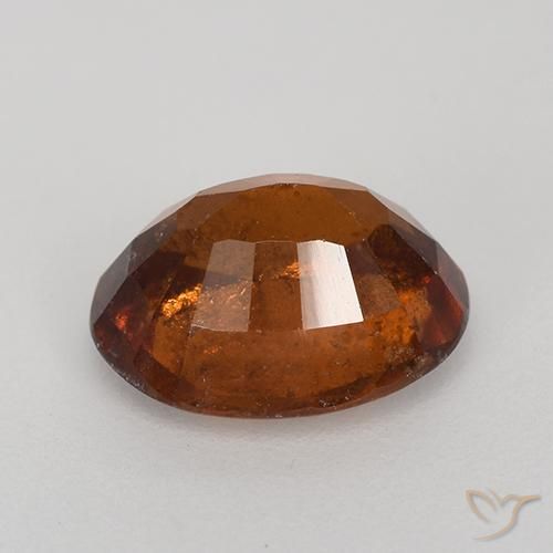 granada hessonita Laranja Profundo Natural 2.73ct, oval, VS-SI