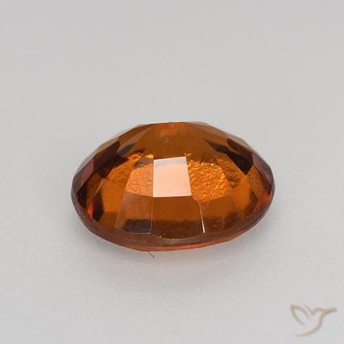 granada hessonita Laranja médio-escuro Natural 1.45ct, oval, VS
