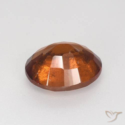 granada hessonita Laranja Profundo Natural 2.50ct, oval, VS