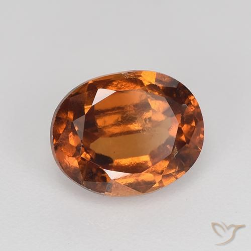 granada hessonita Laranja Profundo Natural 2.07ct, oval, VS-SI