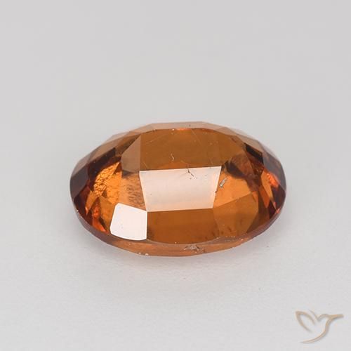 granada hessonita Laranja Profundo Natural 2.07ct, oval, VS-SI