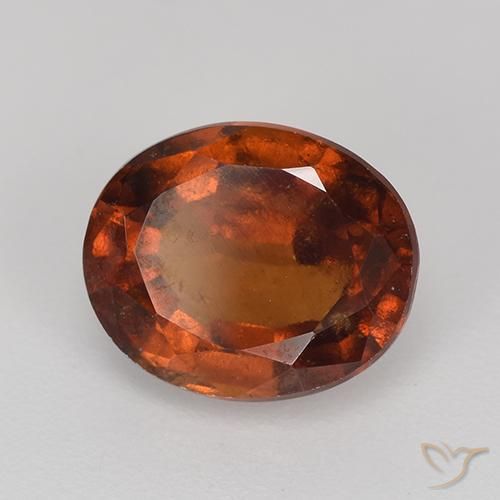 granada hessonita Laranja Profundo Natural 2.83ct, oval, VS-SI