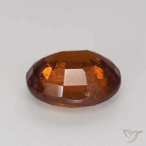 granada hessonita Laranja Profundo Natural 2.83ct, oval, VS-SI