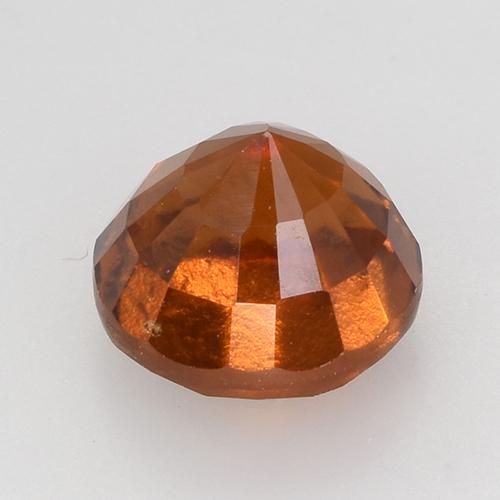 Granada Hessonita Laranja Profundo Natural 2,78ct, Corte Redondo, VS