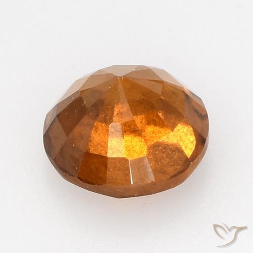 granada hessonita Laranja Profundo Natural 1.72ct, Redondo, VS