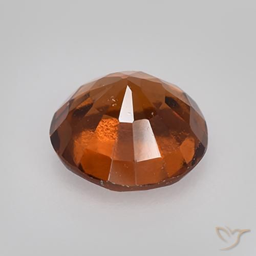 granada hessonita Laranja Profundo Natural 2.06ct, Redondo, VS