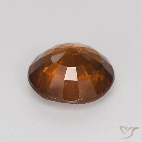 granada hessonita Laranja escuro Natural 2.06ct, Redondo, VS-SI