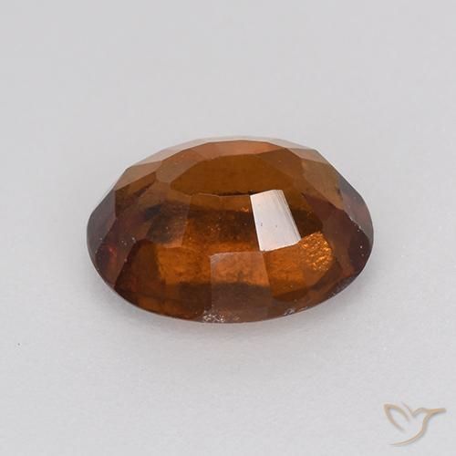 granada hessonita âmbar laranja Natural 1.40ct, oval, VS