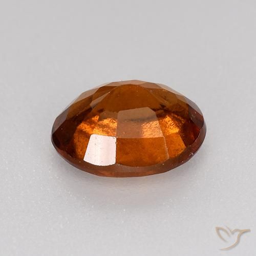 granada hessonita Laranja Profundo Natural 1.34ct, oval, VS-SI