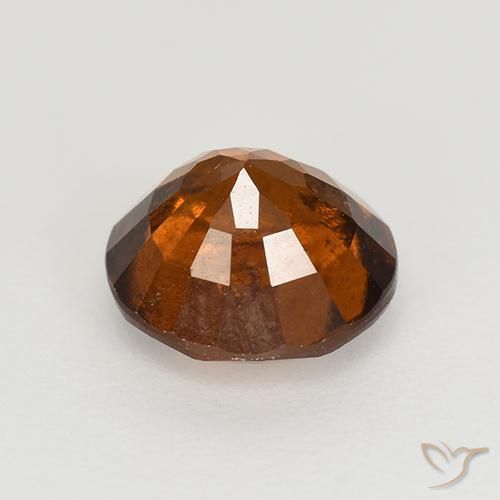 granada hessonita Laranja Profundo Natural 1.93ct, Redondo, VS