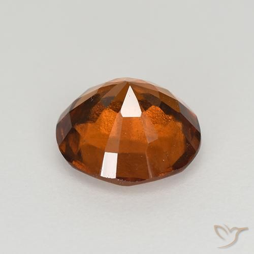 granada hessonita Laranja Profundo Natural 1.93ct, Redondo, VS