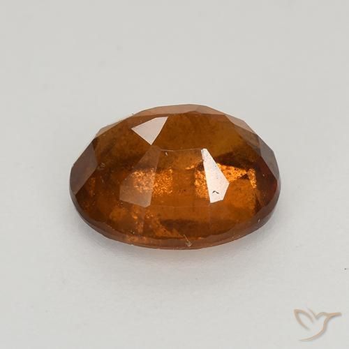 granada hessonita Laranja escuro Natural 1.67ct, oval, VS-SI
