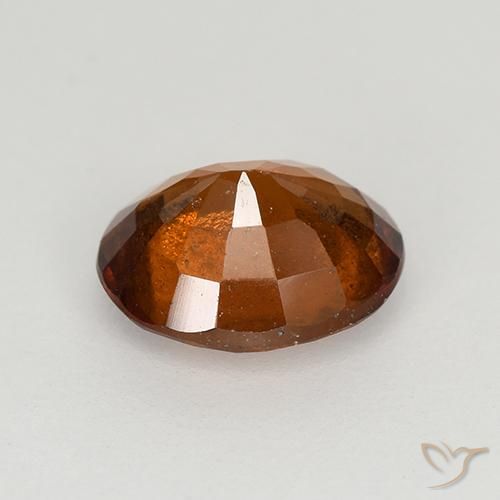 granada hessonita Laranja escuro Natural 1.57ct, oval, VS-SI
