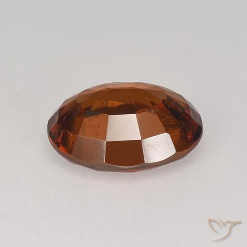 granada hessonita âmbar laranja Natural 2.37ct, oval, VS