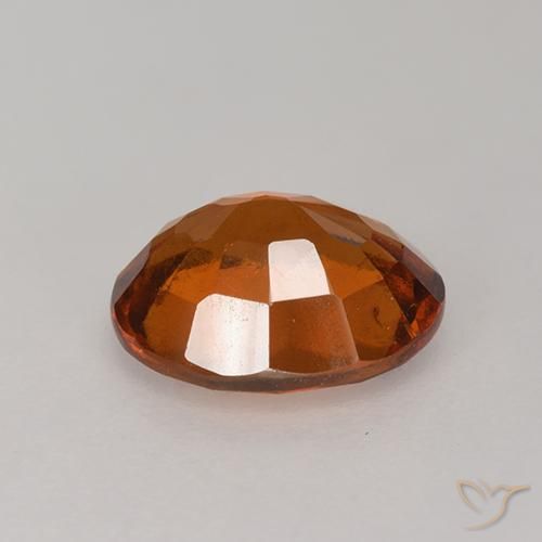 granada hessonita âmbar laranja Natural 2.10ct, oval, VS