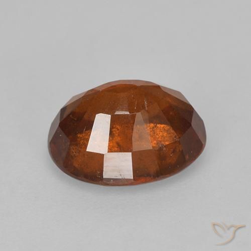 granada hessonita Laranja Profundo Natural 2.68ct, oval, VS-SI