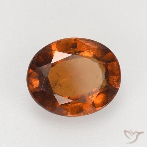 granada hessonita Laranja Profundo Natural 2.47ct, oval, VS-SI
