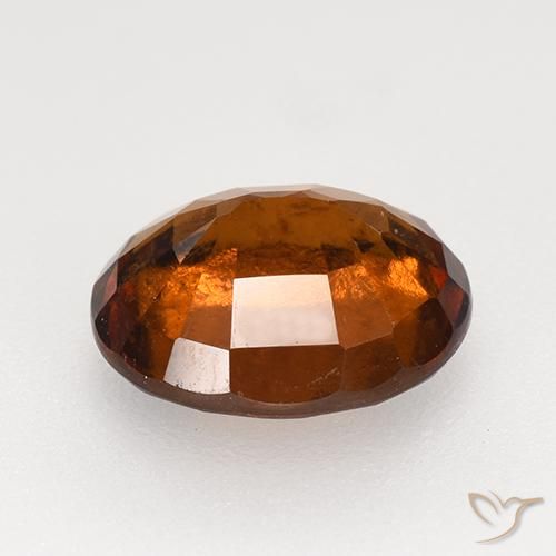 granada hessonita Laranja Profundo Natural 2.98ct, oval, VS-SI