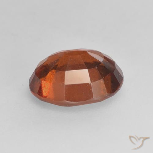 granada hessonita Laranja médio-escuro Natural 1.68ct, oval, VS-SI