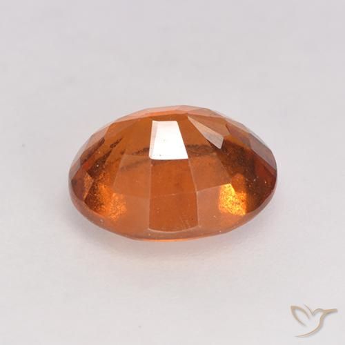 granada hessonita Laranja Profundo Natural 1.69ct, oval, VS-SI