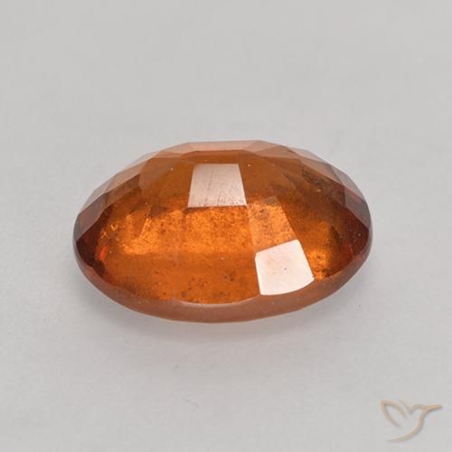 granada hessonita Laranja Profundo Natural 2.73ct, oval, VS-SI