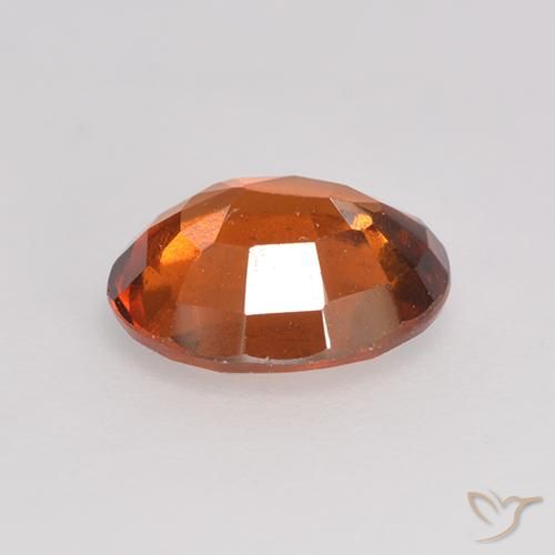 granada hessonita âmbar laranja Natural 1.64ct, oval, VS