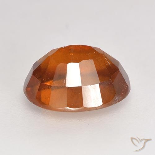 granada hessonita Laranja Profundo Natural 3.19ct, oval, SI