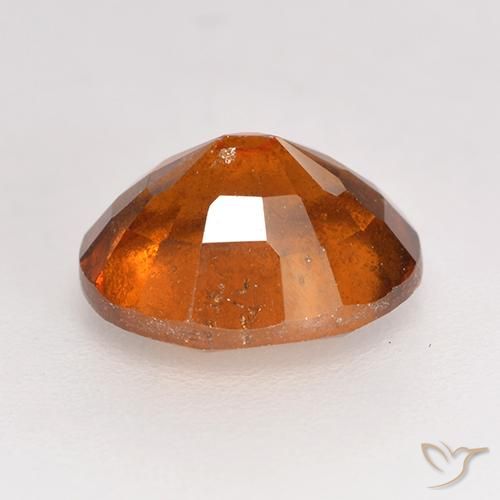 granada hessonita Laranja médio-escuro Natural 2.24ct, oval, SI