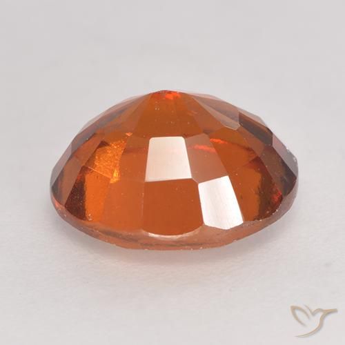 granada hessonita Laranja Profundo Natural 2.82ct, oval, VS-SI