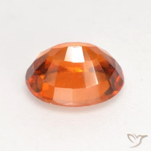 granada hessonita Laranja Profundo Natural 1.76ct, oval, VS