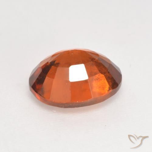 granada hessonita Laranja médio-escuro Natural 2.05ct, oval, VS