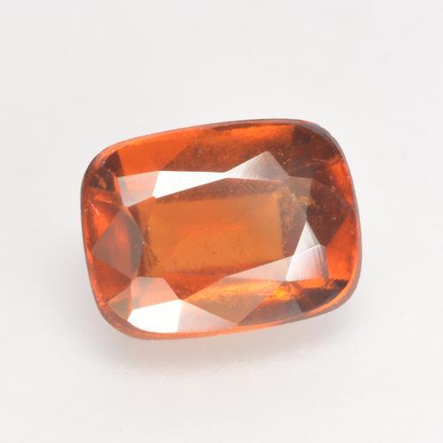 granada hessonita Laranja Médio Natural 2.86ct, Almofada, SI