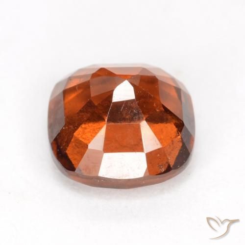 granada hessonita âmbar laranja Natural 2.08ct, Almofada, VS