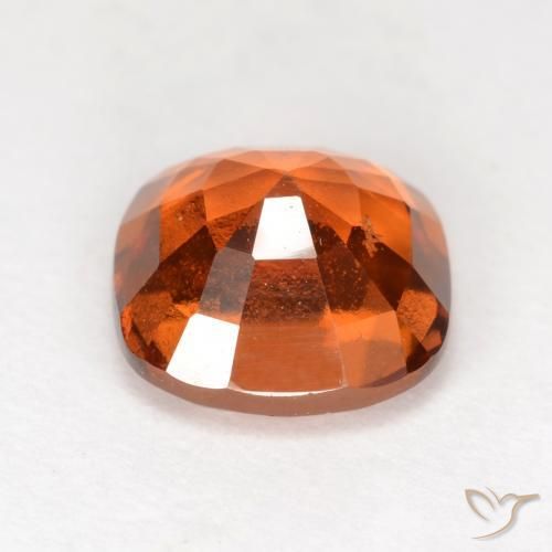 granada hessonita Laranja Médio Natural 2.05ct, Almofada, VS