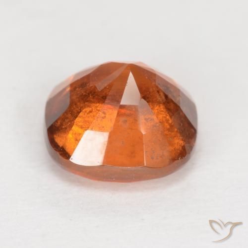 granada hessonita Laranja Médio Natural 2.16ct, Almofada, VS-SI
