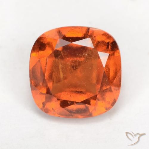2.21ct Natural Laranja Médio granada hessonita, Almofada, VS-SI