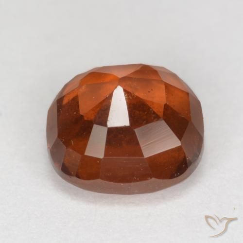 granada hessonita Laranja escuro Natural 2.13ct, Almofada, VS-SI