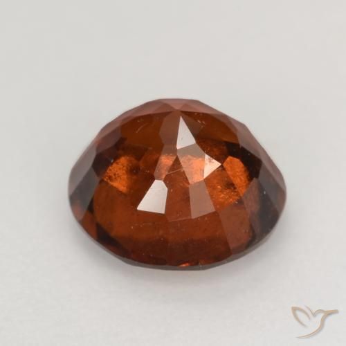 granada hessonita Laranja Profundo Natural 1.75ct, Redondo, VS-SI