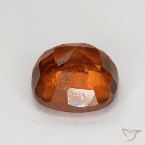 granada hessonita Laranja escuro Natural 2.06ct, Almofada, VS-SI