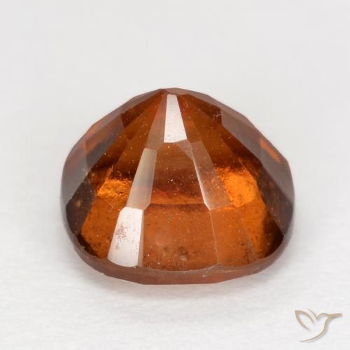 granada hessonita Laranja Profundo Natural 2.19ct, Almofada, VS-SI