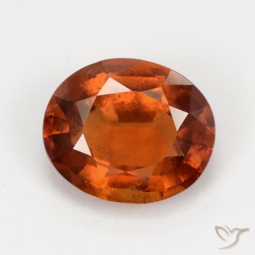 2.41ct Natural Laranja Médio granada hessonita, oval, VS-SI