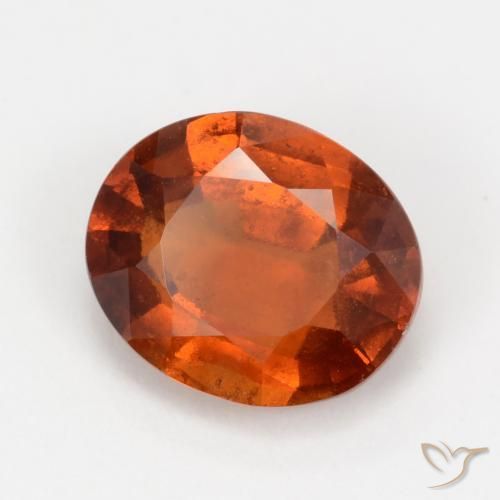 granada hessonita Laranja Médio Natural 2.41ct, oval, VS-SI