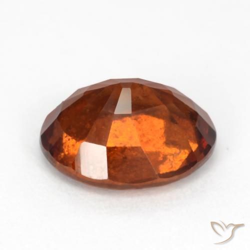 granada hessonita Laranja Profundo Natural 2.51ct, oval, VS-SI