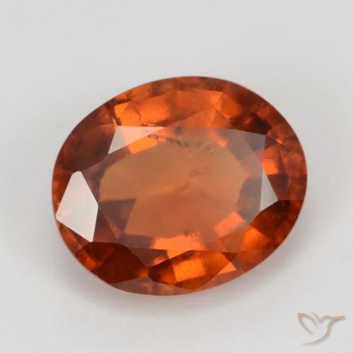 granada hessonita Laranja Médio Natural 2.82ct, oval, VS-SI